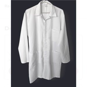 Costuart White Long Sleeve Lab Coat